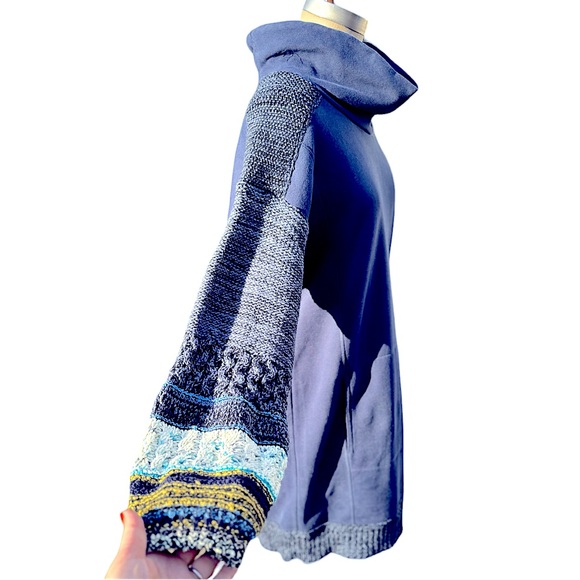 NWT Anthropologie Daily Practice cozy cowl neck tunic dress. Size Large - Picture 5 of 12